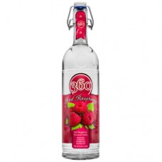 360 Red Raspberry Vodka 1 l