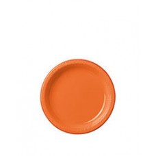 Orange Peel Plastic Dessert Plate