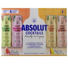 Absolut Cocktail Variety 8 Pack