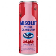 Absolut Ocean Spray Cranberry Vodka 4 Pack