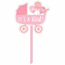 Baby Girl Lawn Sign