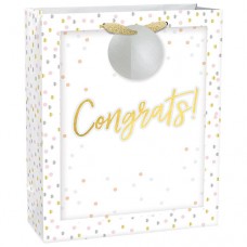 Gift Bag-Large Confetti Congrats