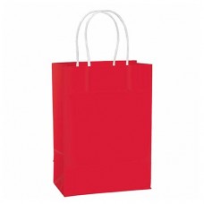Gift Bag-Medium Bag Kraft Apple Red