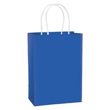 Gift Bag-Medium Bag Kraft Bright Royal Blue
