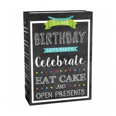 Gift Bag-Extra Large Chalkboard Birthday