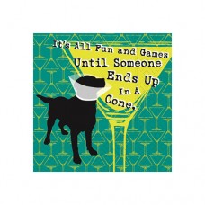 Funny Cocktail Napkins-All Fun and Games