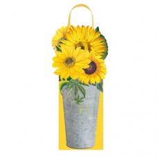 Gift Bag-Bottle Bag Sunflowers