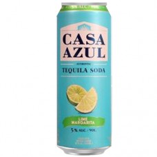 Casa Azul Tequila and Soda Lime Margarita  4 Pack