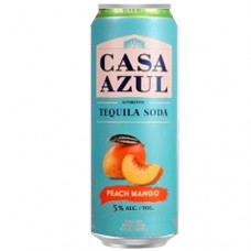 Casa Azul Tequila and Soda Peach Mango 4 Pack