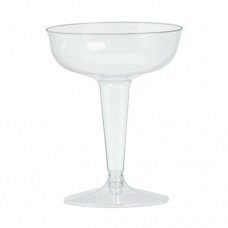 Champagne Glass Big Party Pack Plastic Coupe 4 oz Clear