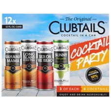 Clubtails Cocktail Party Variety 12 Pack