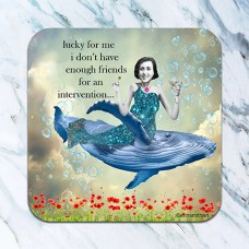 Funny Coaster-Lucky For Me