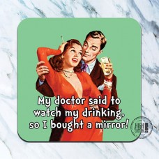 Funny Coaster-Watch My Drinking