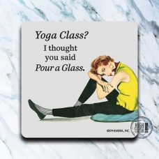Funny Coaster-Yoga Class