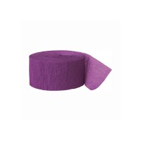 Crepe Paper Streamer Purple 81...