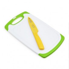 Cutting Board with Paring Knife Set