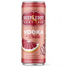 Deep Eddy Ruby Red Vodka and Soda 4 Pack
