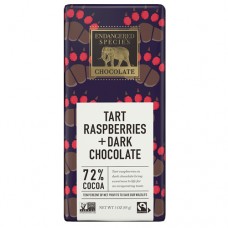Endangered Species Tart Raspberries Dark Chocolate