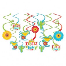 Fiesta Swirl Decorations