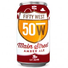 Fifty West Main Street Amber 6 Pack