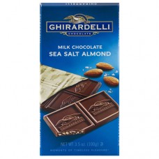 Ghirardelli Milk Chocolate Sea Salt Amond 3.5 oz.