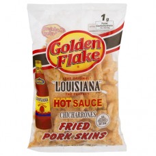 Golden Flake Louisiana Hot Sauce Chicharrones