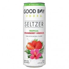 Good Boy Strawberry Hibiscus Vodka Seltzer 4 Pack