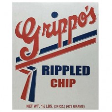 Grippo's Rippled Potato Chips 1.5 lb.