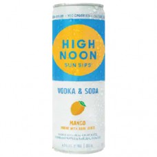 High Noon Mango Vodka and Soda 4 Pack