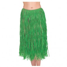 Hula Skirt Green Adult