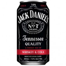 Jack Daniel's Whiskey and Cola 4 Pack