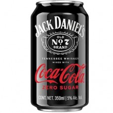 Jack Daniel's Coca Cola Zero 4 Pack