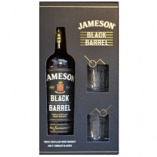 Jameson Black Barrel Irish Whiskey Gift Set