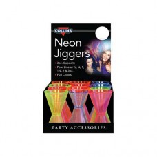 Jigger Assorted Plastic Neon