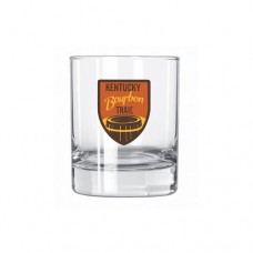 Kentucky Bourbon Trail Tricolor Logo Rocks Glass