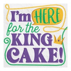 King Cake Beverage Napkins