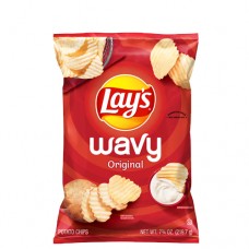Lay's Wavy Original Potato Chips 7.75 oz.