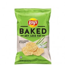 Lay's Baked Sour Cream and Onion Potato Chips 6.25 oz.