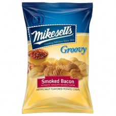 Mikesell's Mesquite Smoked Bacon Groovy Potato Chips
