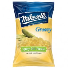 Mikesell's Spicy Dill Pickle Groovy Potato Chips