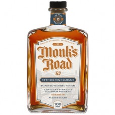 Monk's Road Fifth District Series II Toasted Barrel Bourbon 8 yr.