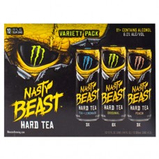 Monster Nasty Beast Hard Tea Variety 12 Pack