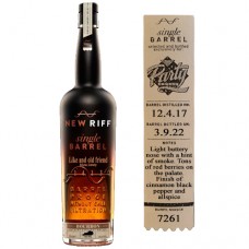 New Riff Kentucky Straight Bourbon TPS Private Barrel No. 7261