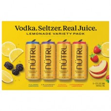NUTRL Lemonade Vodka Seltzer Variety 8 Pack