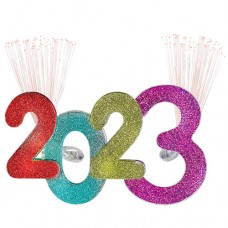 New Years 2023 Light Up Fiber Optic Glasses