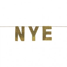 New Year's Oversized NYE Sequin Banner
