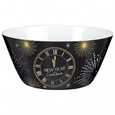 New Year's Serving Bowl New Year Countdown