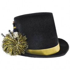 New Years Top Hat Bubbly Bottle