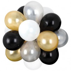 Latex Balloon Chandelier Kit Luxe (air-filled)