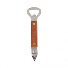Can and Bottle Opener with Wood Handle